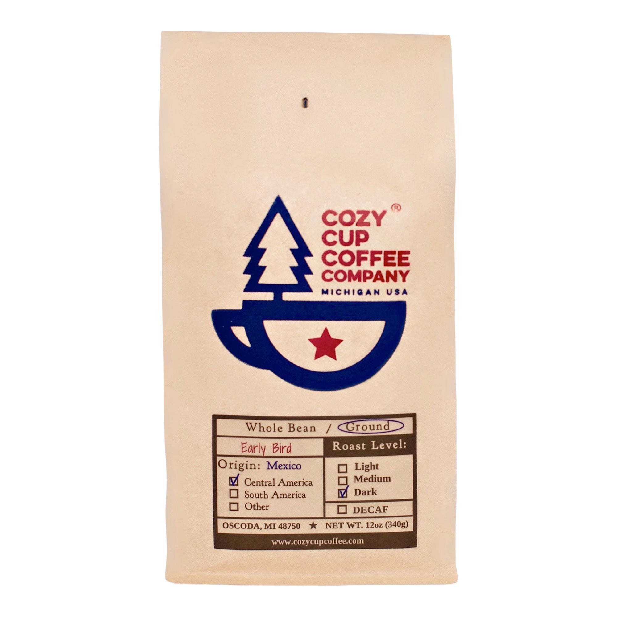 Early Bird Coffee | Early Bird Coffee Blend | Cozy Cup Coffee Company